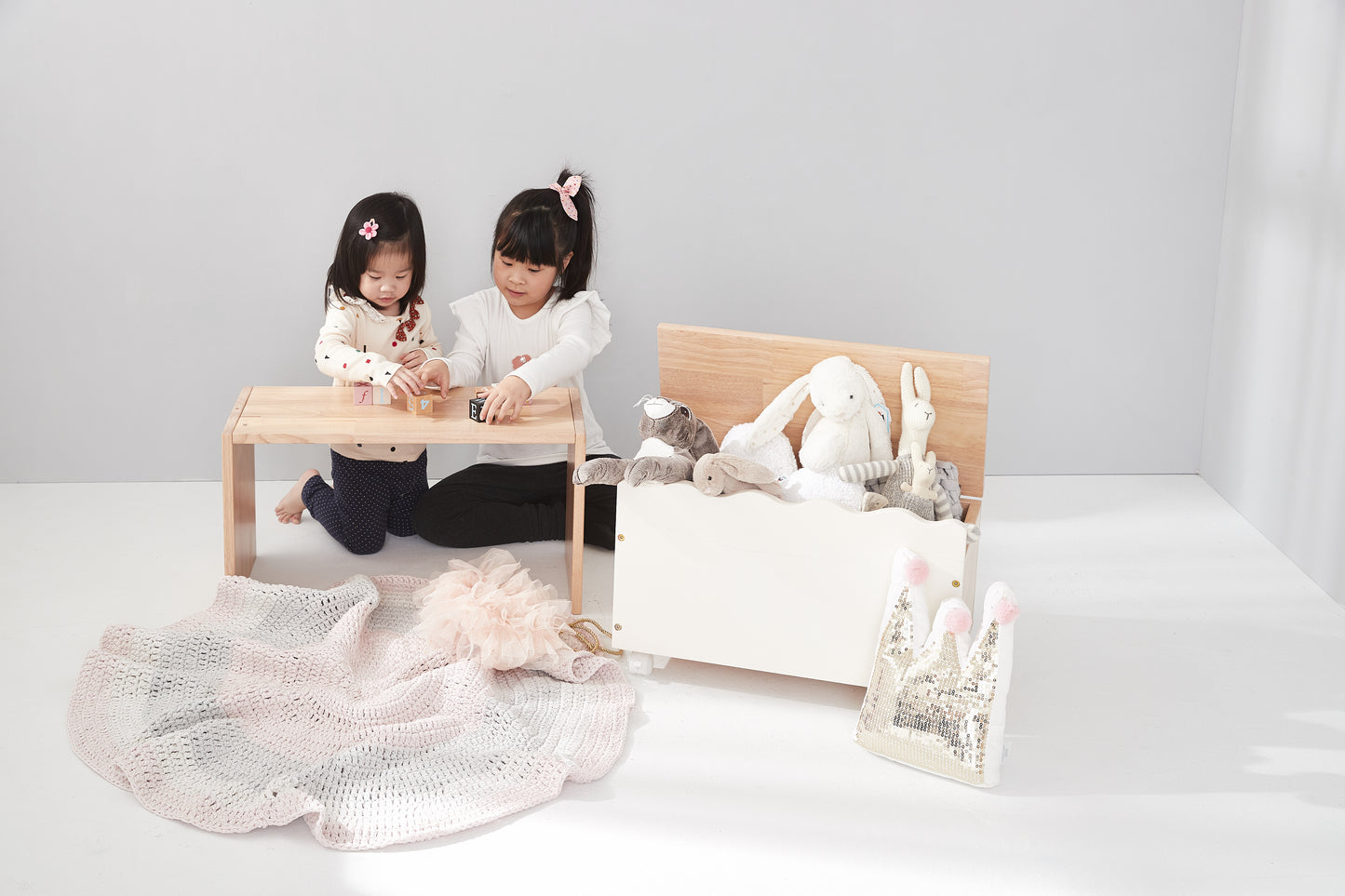 Toy Storage with Bench