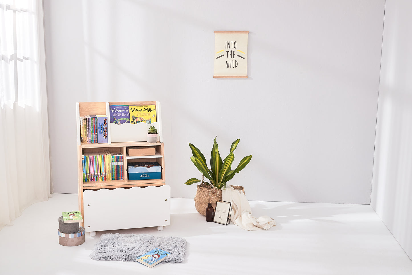 Toy Storage with Bench