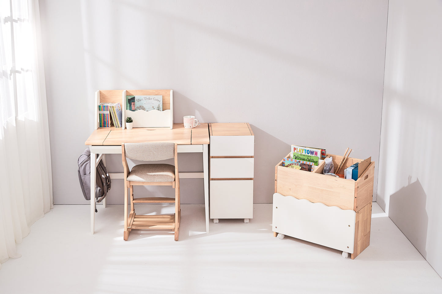 Toy Storage with Bench
